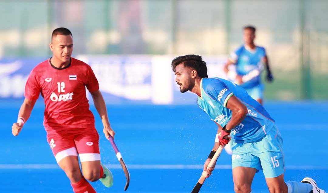 Men's Junior Asia Cup 2024 India hammer Thailand 110 to kickstart