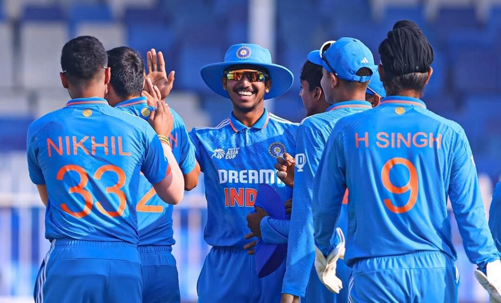 ACC U19 Asia Cup 2024, IND vs SL India dominate Sri Lanka to march