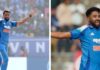 Prasidh Krishna replaces Mohammad Siraj in Indian T20I squad for Ireland and England series