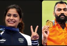 Manu Bhaker and Tajinder Singh Toor to be India’s Flag bearers in Asian Games 2026 opening ceremony