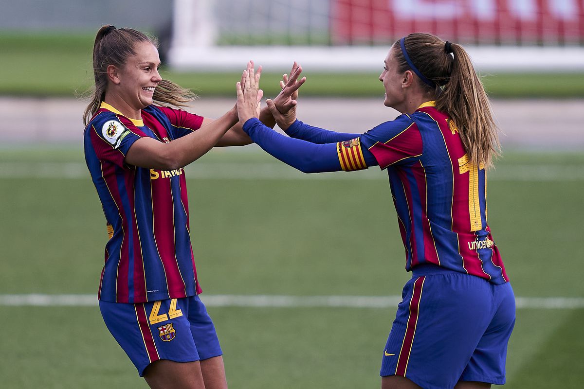 FC Barcelona outplay Real Madrid in the first ever Women's El-Classico