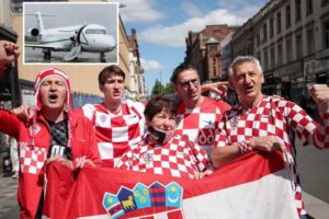 Euro 2020: Dismayed Croatia fans watch Czech Republic tie 1200 miles ...