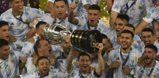 Lionel Messi celebrate Copa American win with fans; surpassed legend Pele