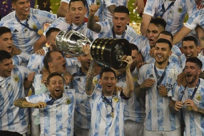Lionel Messi celebrate Copa American win with fans; surpassed legend Pele
