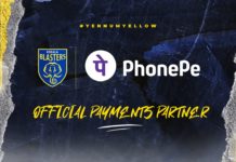 Kerala Blasters partners with PhonePe for official payments