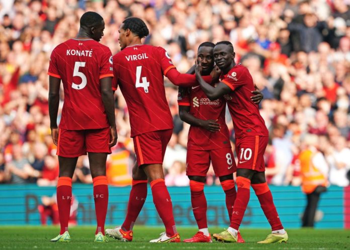 Sadio Mane scored his 100th for Liverpool, as they cruised past Crystal Palace with a 3-0 victory at Anfield.