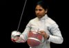 Indian fencer C A Bhavani Devi wins Charlellville National Competition