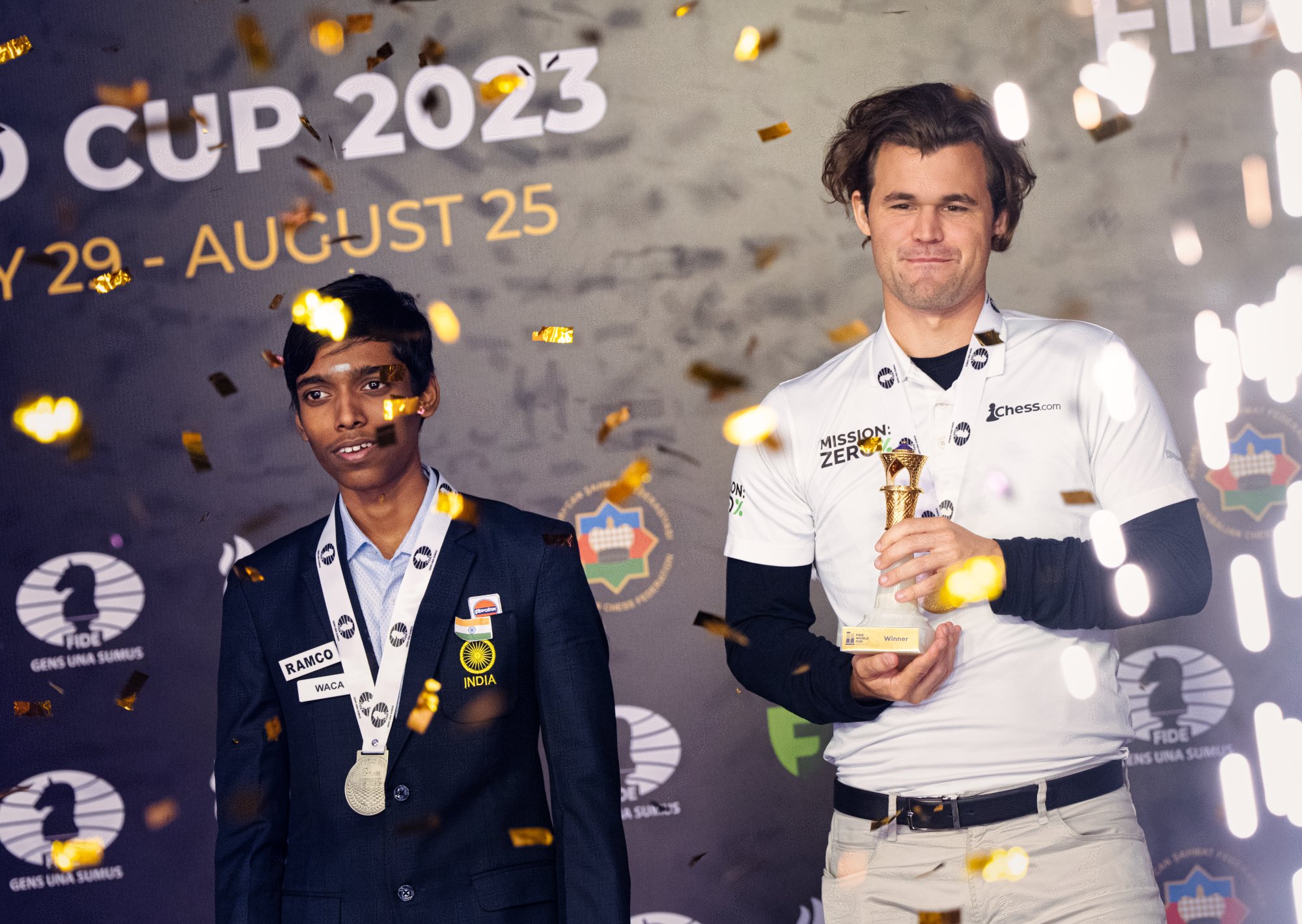 Chess World Cup silver medallist Praggnanandhaa returns to rousing welcome  in Chennai, rameshbabu praggnanandhaa, FIDE World Cup 2023, Magnus Carlsen