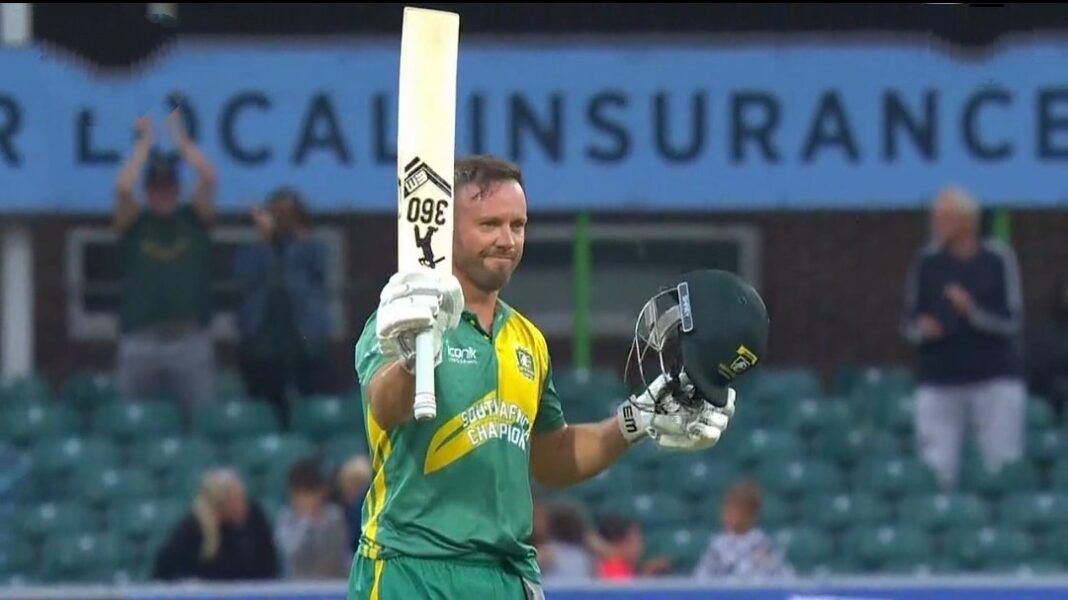 AB De Villiers powers South Africa to maiden WCL title win ...