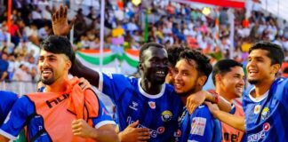 Durand Cup 2025: Real Kashmir hammer NEROCA FC to top Group F