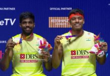Satwik – Chirag duo script history, becomes first Indian doubles pair to clinch Singapore Open title