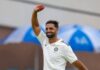 Auqib Nabi replaces Jasprit Bumrah in Indian Test Squad for Sri Lanka tour