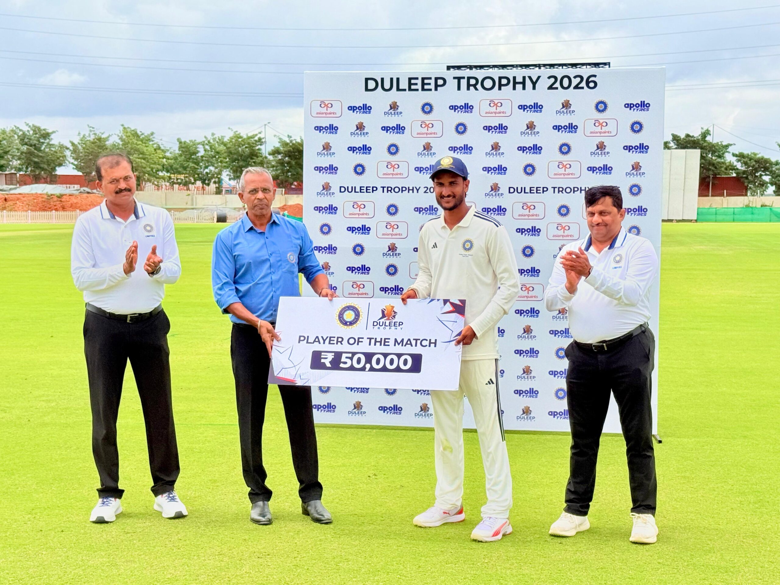 Duleep Trophy 2026: Shahbaz Ahmed’s all-round show helps East Zone crush North East Zone
