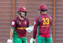 Portugal end Spain’s historic winning streak to conquer ICC Men’s T20 World Cup Europe Sub Regional Qualifier C