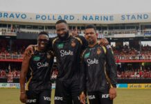 Queen’s Park Oval Stand Named In Honour of Legends Sunil Narine, Dwayne Bravo and Kieron Pollard